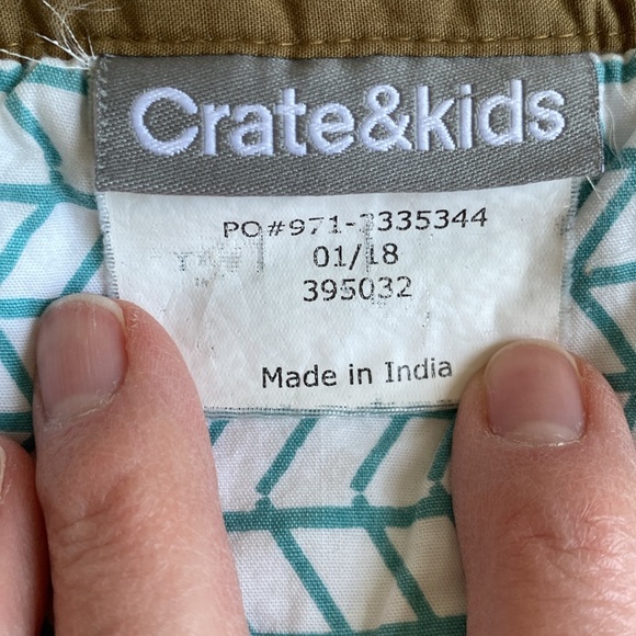 Crate & Kids crib quilt. - Picture 3 of 3
